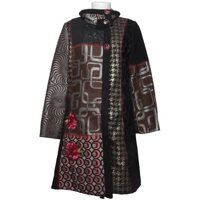 Kappa (Svart, Flerfärgad) från Desigual Acetat, Bomull, Polyester, Viskos, Ull