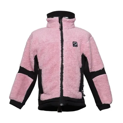 Fleecejacka (Rosa, Svart) från Gneis Elastan, Polyester