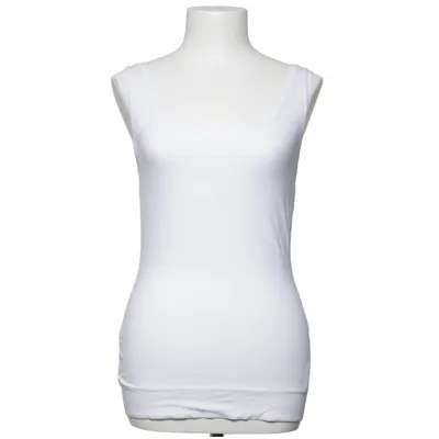 Débardeur (Blanc) de Wellicious Élasthane, Coton biologique