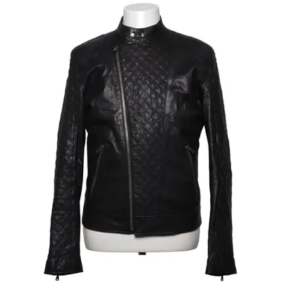 Læderjakke (Sort) fra Emporio Armani Læder