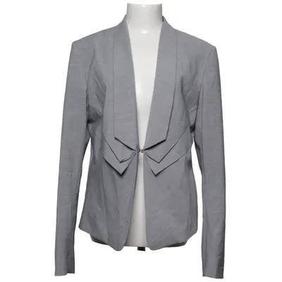 Blazer (Gray) from Benedikte Utzon Elastane, Polyester, Wool