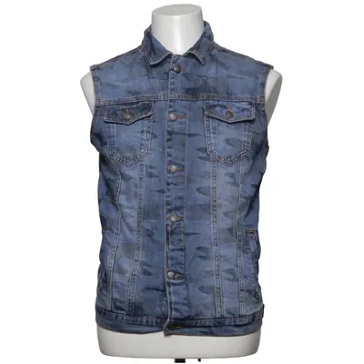 Gilet en jean (Bleu) de Rerock Coton
