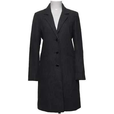 Coat (Gray) from Tiger of Sweden Jeans Cotton, Fur, Leather, Polyester, Viscose, Wool