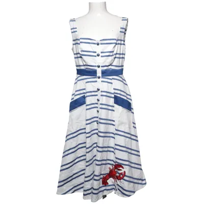 Robe (Bleu, Blanc) de Collectif Coton, Élasthane