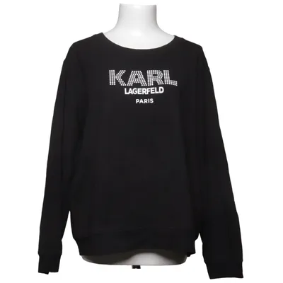 Sweatshirt (Zwart) van Karl Lagerfeld Katoen, Elastaan, Modal