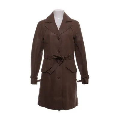 Leren jas (Bruin) Leer, Polyester