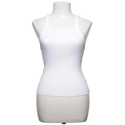 Débardeur (Blanc) de H&M Studio Coton, Viscose, Élasthane