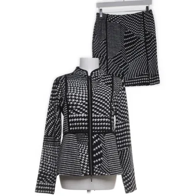 Mantelpak (Zwart, Wit) van Betty Barclay Elastaan, Polyester, Viscose