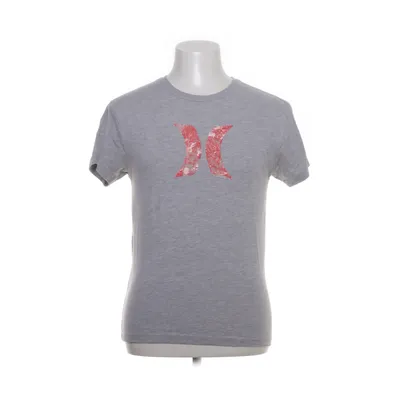 T-shirt (Grå, Rød) fra Hurley Bomuld, Polyester