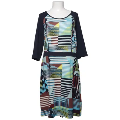 Klänning (Blå, Flerfärgad) från Yumi Akryl, Bomull, Elastan, Polyester, Viskos