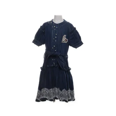 Robe en jean (Bleu, Blanc) de Ofra