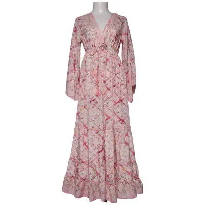 Maxikjole (Pink, Flerfarvet) fra New Collection Polyester, Silke