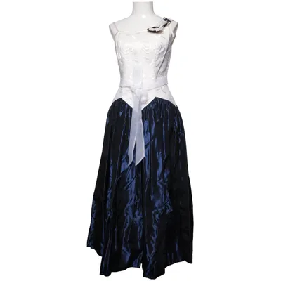 Evening gown (Blue, Beige) from Höpfner