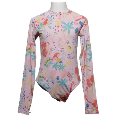 Badedragt (Pink, Flerfarvet) fra Tex Elastan, Polyamid, Polyester