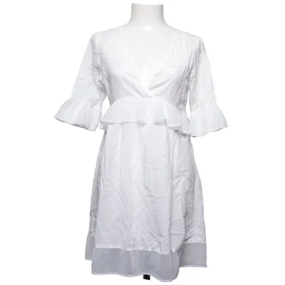 Dress (White) from Plain Vanilla Cotton, Polyester