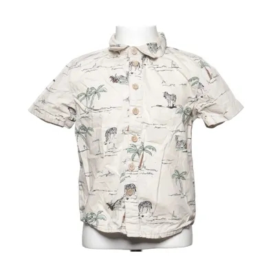 Kortærmet skjorte (Beige, Flerfarvet) fra Mywear Young Bomuld