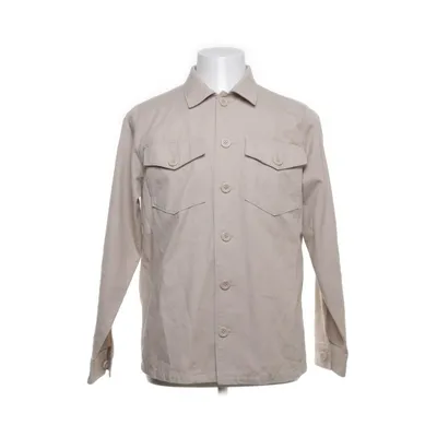 Skjortejakke (Beige) fra Minimum Bomuld