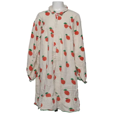 Dress (Beige, Red, Green) from Tinycottons Cotton