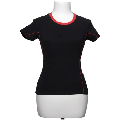 T-shirt (Noir, Rouge) de Farm Coton, Élasthane