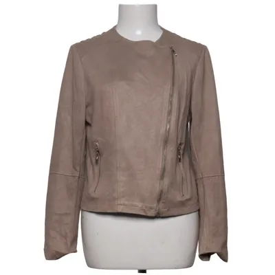 Veste de motard (Beige) de Flash Woman Élasthane, Polyester