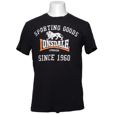 T-shirt (Noir) de Lonsdale Coton