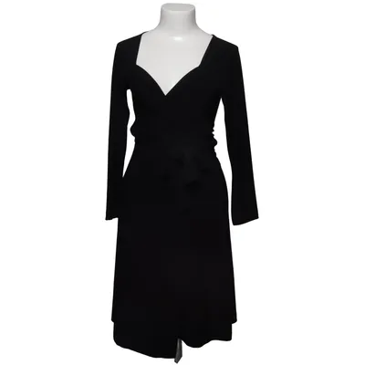 Robe portefeuille (Noir) de Norma Kamali Élasthane, Polyester