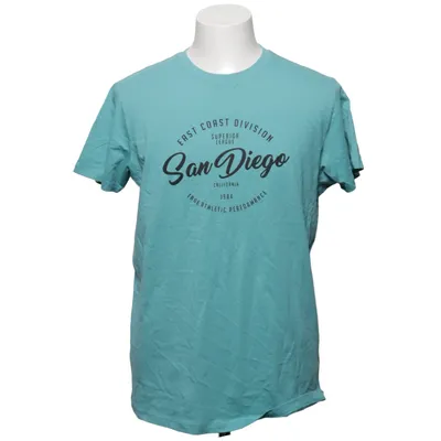 T-shirt (Bleu) de Reaction Coton