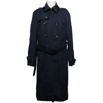 Trench coat (Blue) from London Fog Cotton, Polyester