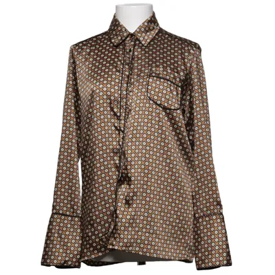 Bluse (Brun, Flerfarvet) fra Sandro Polyester