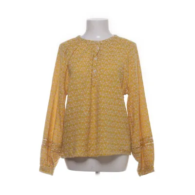 Blouse (Geel, Wit) van Pom Amsterdam Katoen
