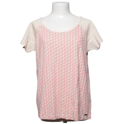 Top (Beige, Red) from Moxy Copenhagen Cotton, Elastane, Viscose