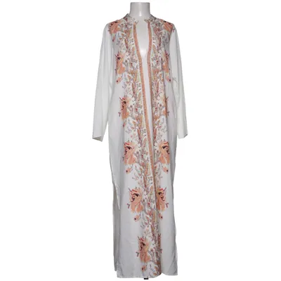 Långklänning (Vit, Flerfärgad) från Zanzea Collection Elastan, Polyester