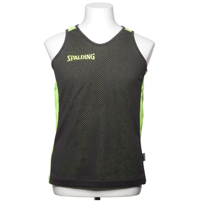 Basketball shirt (Black, Green) from Spalding Polyester