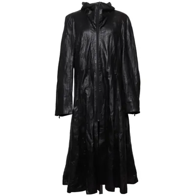 Leren jas (Zwart) van Broch Leather Leer