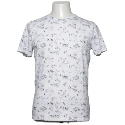 T-shirt (Wit, Meerkleurig) van Selected Homme Katoen