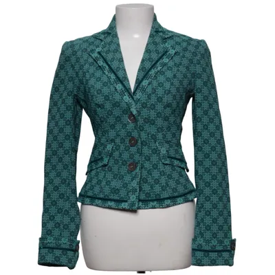 Blazer (Groen) van Karen Millen Acetaat, Elastaan, Polyamide, Polyester, Viscose