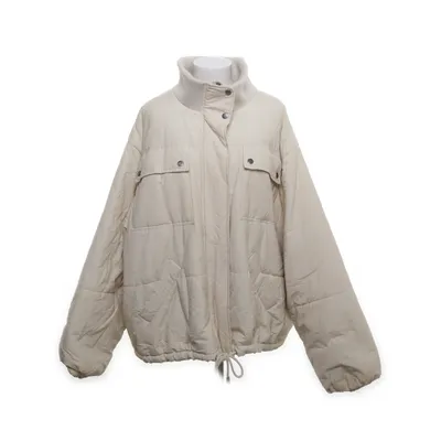 Winterjas (Beige) van Gina Tricot Katoen, Polyamide