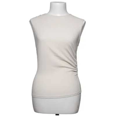 Topp (Beige) från H&M Modern Classic Polyester, Elastan