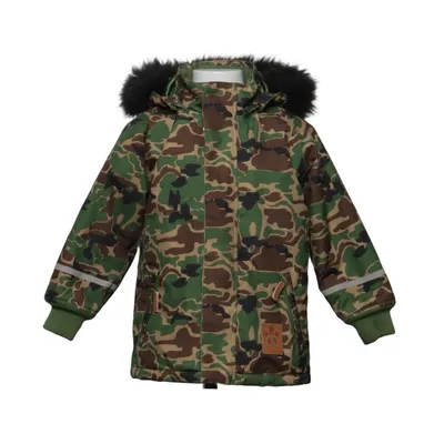 Veste d'hiver (Vert, Marron, Noir) de Mini Rodini Polyester