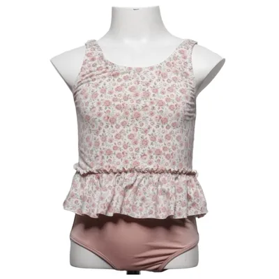 Baddräkt (Vit, Rosa, Grön) från Newbie by KappAhl Elastan, Polyester