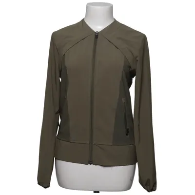 Sports jacket (Green, Beige) from Lolë Elastane, Polyamide, Recycled polyester