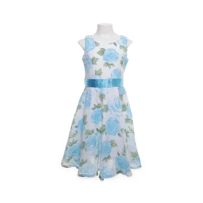 Dress (White, Multicolored) from Sunboree