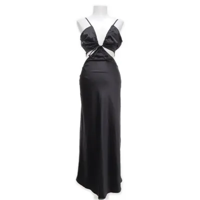 Maxi jurk (Zwart) van Topshop Elastaan, Polyester