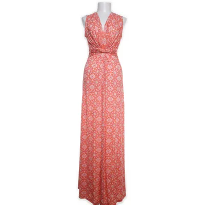 Maxi jurk (Rood, Roze) van Ilse Jacobsen Hornbæk Elastaan, Polyester