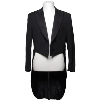 Rokkostuum (Zwart) van Royal Black Elastaan, Polyester, Wol