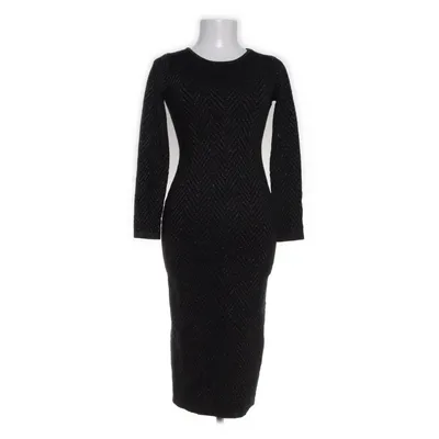Jurk met col (Zwart, Meerkleurig) van Allyson Nylon, Polyester, Viscose