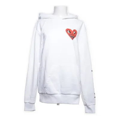 Huvtröja (Vit) från Keith Haring Bomull, Polyester