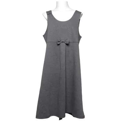 Jurk (Grijs) van Next School Elastaan, Gerecycled polyester, Viscose