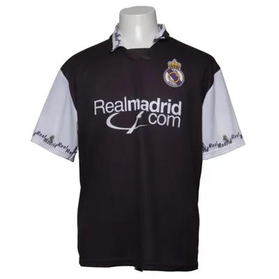 Football jersey (Black, White) from Real Madrid Polyester