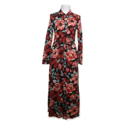 Skjortklänning (Flerfärgad, Svart, Röd) från King Louie Elastan, Viskos